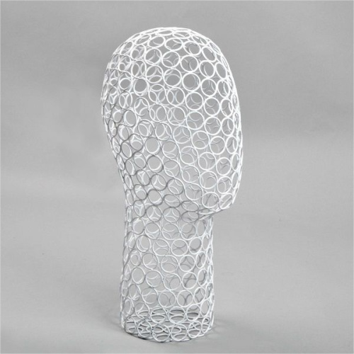 Манекен головы металлический TQW-38