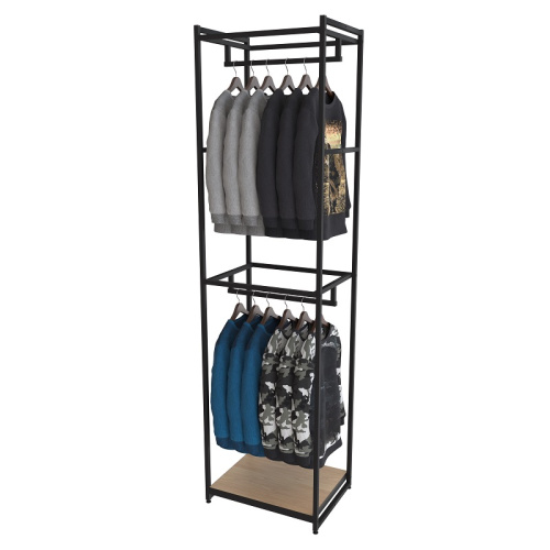 Стеллаж для магазина с полкой цвета дуб сонома A2260-04(ч/дс)