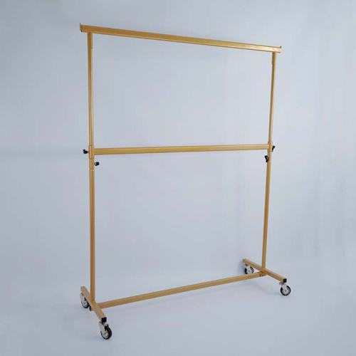 Вешало напольное регулируемое на колесах СТ-311-Л(зол)