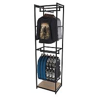 Стеллаж для магазина с полкой цвета дуб сонома A2260-05(ч/дс)