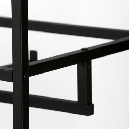 Стеллаж для магазина с полкой из стекла AС22120-12(черн) фото 5 Стеллаж для магазина с полкой из стекла AС22120-12(черн) фото 5