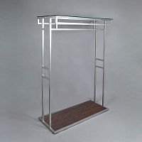 Стойка для одежды СТ-820-Л(сер мет/венге)