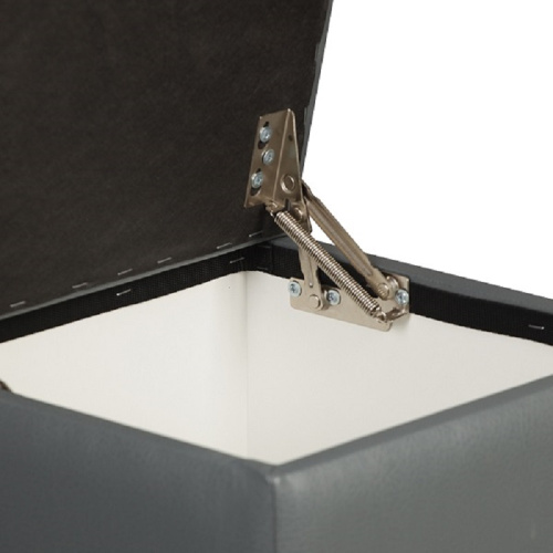 Банкетка с ящиком для обуви ПФ-400-Я(сер) фото 4