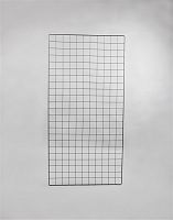 Торговая решетка Высота: 2000 мм Ширина: 1000 мм Размер ячеек 50х50 Цвет: черный