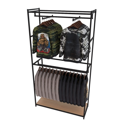 Стеллаж для магазина с полкой цвета дуб сонома A22120-05(ч/дс)