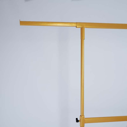 Вешало напольное регулируемое на колесах СТ-311-Л(зол) фото 2