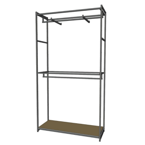 Стеллаж для магазина с полкой цвета дуб сонома A22120-05(ч/дс) фото 3