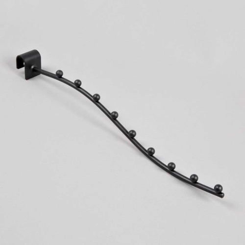 Кронштейн на овальную трубу U220136(черн)