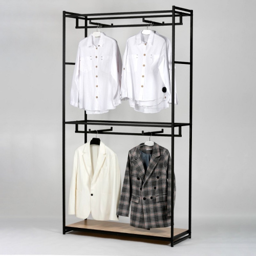 Стеллаж для магазина с полкой цвета дуб сонома A22120-03(ч/дс) фото 4 Стеллаж для магазина с полкой цвета дуб сонома A22120-03(ч/дс) фото 4