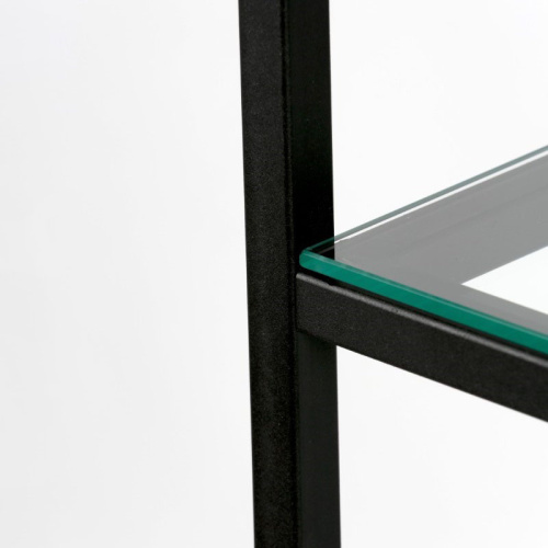 Стеллаж для магазина с полкой из стекла AС22120-14(черн) фото 4