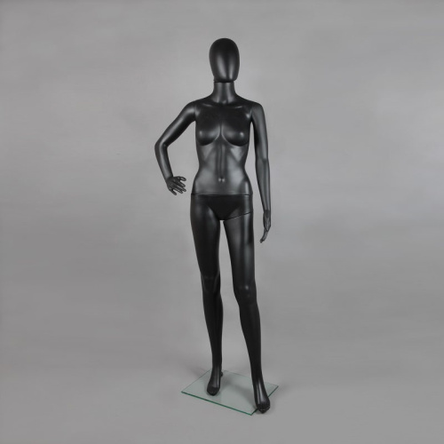 Манекен женский без лица FAM-11/A-3(черн мат)