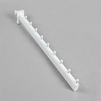 Кронштейн для овальной трубы наклонный U7299N(бел)