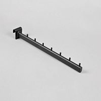 Кронштейн на овальную трубу прямой U7297T(черн)