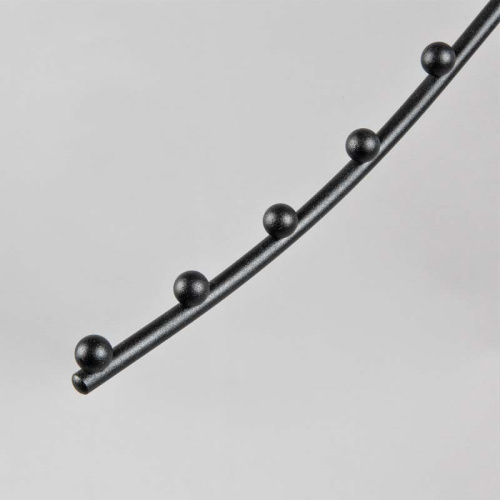 Кронштейн на овальную трубу U220136(черн) фото 3