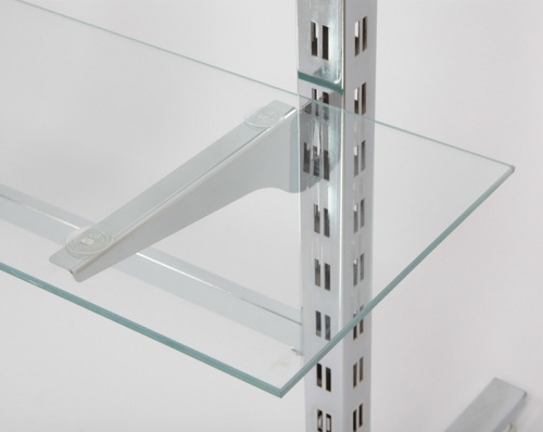 Полка стеклянная ПС-1200х300х5 фото 2
