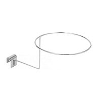 Крючок под шапку для овальной трубы, черный U220076(черн)