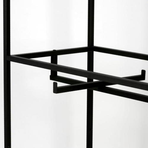 Стеллаж для магазина с черной полкой A22120-12(ч/ч) фото 4