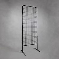 Стойка решетка металлическая, цвет черный СТ-007-Т(черн)