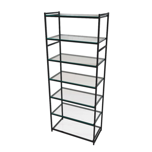 Стеллаж для магазина с полкой из стекла AC2290-21(черн) фото 2