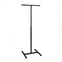 Вешало напольное Т-образное для одежды, черное Б-Т-11(черн)