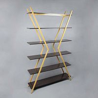 Стеллаж неразборный СТМ-67-Л(зол/венге)