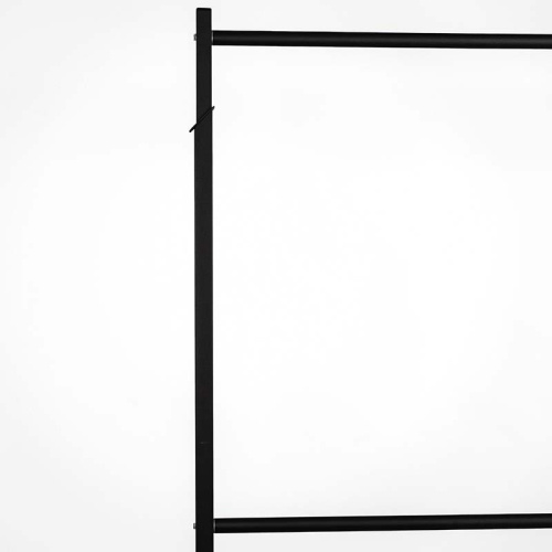 Вешало (стойка) напольное двухъярусное, черное М-ТВ-125(черн/черн) фото 4