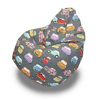 Кресло - мешок Груша жаккард Минис