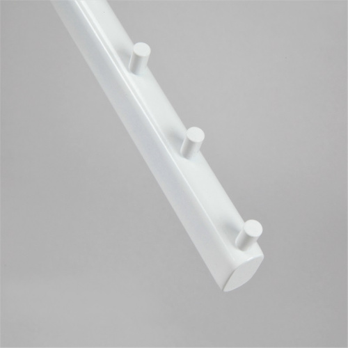 Кронштейн для овальной трубы наклонный U7299N(бел) фото 3