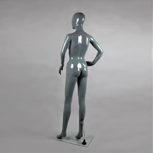 Манекен женский без лица FAM-04/A-4(сер гл) фото 3