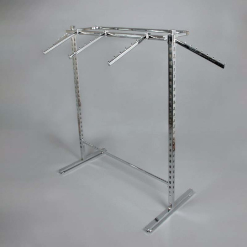 Вешало стойка напольная с кронштейнами для магазина STBS10