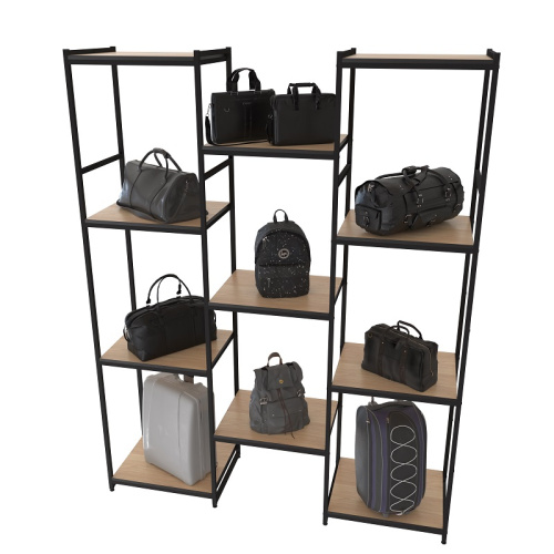 Стеллаж для магазина с полкой цвета дуб сонома K2220(ч/дс)