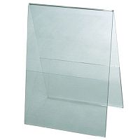 Подставка пластиковая ценникодержатель двухсторонний формат А6, 110х148мм OL-121/A6