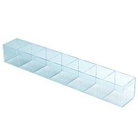 Короб из оргстекла с семью ячейками OL-681/7