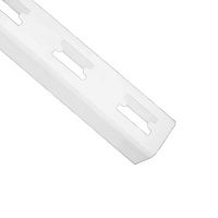 Перфорированная стойка для магазинов Профиль: 30х18 мм Длина: 2400 мм Цвет: белый