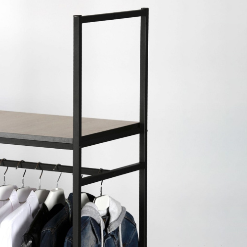 Стеллаж для магазина с полкой цвета дуб сонома A22120-14(ч/дс) фото 6