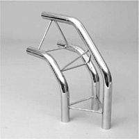 Сгиб правильный внешний для треугольных колонн 300х300 мм, хром TRI-07(TS-7)