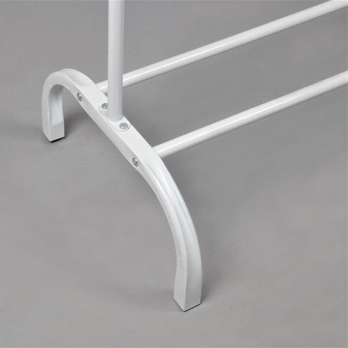 Вешало напольное, одноярусное, белое W-09(бел) фото 3