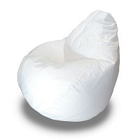 Кресло - мешок Груша оксфорд Белое