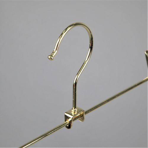 Вешалка с зажимами для брюк и юбок 7877(зол) фото 2