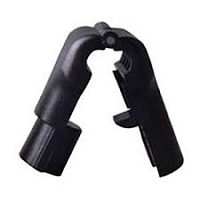 Фиксатор товаров на крючках Стоп Лок (STOPLOK) Диаметр отверстия: 4 мм Цвет: черный