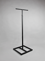 Вешало напольное, регулируемое, черное СТ-170-Л(черн)