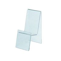 Подставка пластиковая для телефона с ценником, настольная, 60х135мм OL-192