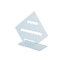 Подставка пластиковая под серьги, настольная, 150х135мм OL-743