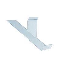 Полка из оргстекла для обуви наклонная, правая (опора мысок) OL-507R