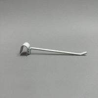 Крючок на овальную трубу, длина 150 мм U5003(бел)