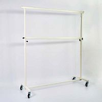 Вешало напольное регулируемое на колесах СТ-311-Л(бел)