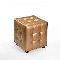 Банкетка (пуфик) для оборудования магазина, цвет золото BN-007L(зол)