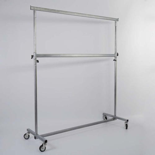 Вешало напольное регулируемое на колесах СТ-311-Л(сер мет) Вешало напольное регулируемое на колесах СТ-311-Л(сер мет)